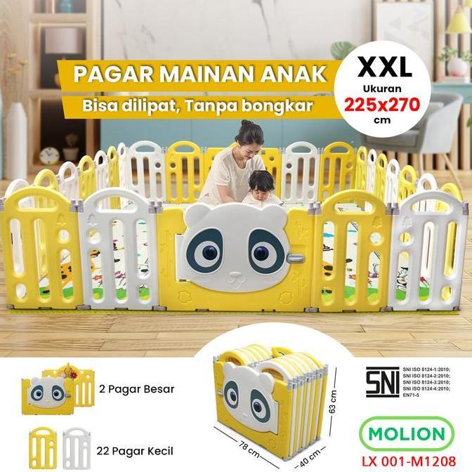 Munasabela - SPEEDS SNI Pagar Bayi Pagar Set Anak Pagar Bayi Bermain Playpen 001-M1208
