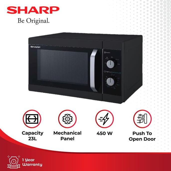 Sharp Microwave oven R-223MA-BK 23L 450 Watt