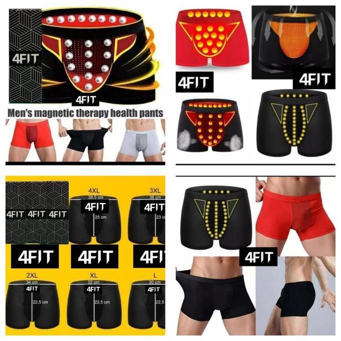 JHONXIE CD VAKOOU USA CELANA DALAM MAGNET BOXER KESEHATAN PRIA ( TANPA DUS )