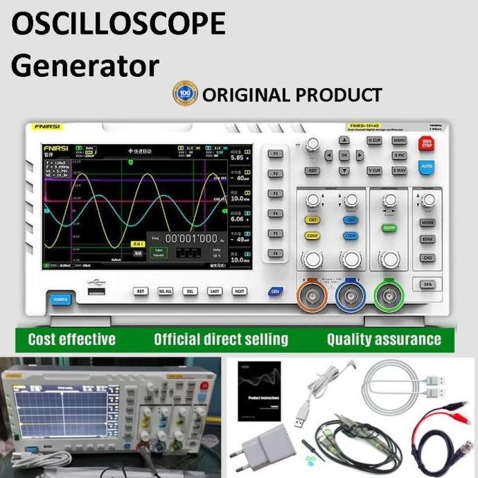 SWALLOWTAIL Osiloskop Oscilloscope Osciloscope Digital 2 in 1 Dual Channel 100MHz