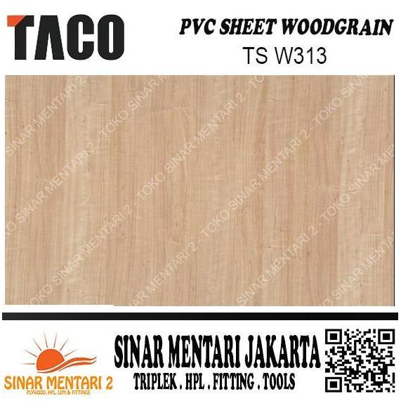 TACO SHEET PVC WOODGRAIN TS W313