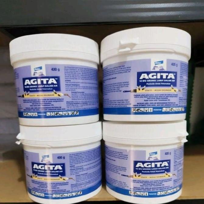 SANTIKA.GROSIR - AGITA 10 WG - OBAT PEMBASMI LALAT PALING AMPUH TIDAK BERBAU 400 GRAM