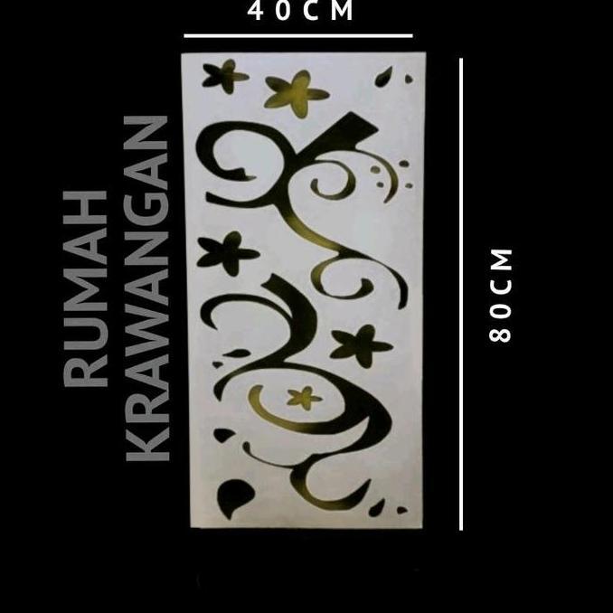 KRAWANGAN PVC BOARD / ORNAMEN PVC BOARD RK-023