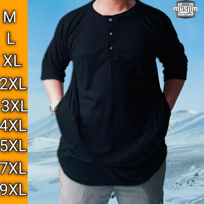 Riore- Dmb Kurta Kaos Ishak Jumbo Oversize Pria