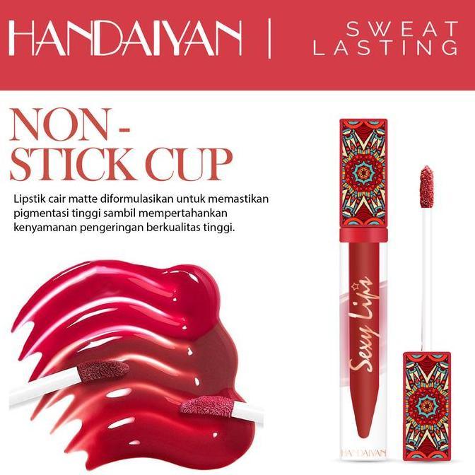 Lips- Handaiyan Bohemian Rhapsody Lip Gloss Tingkatkan Penampilan Bibir Anda Dengan Lip Gloss Handai