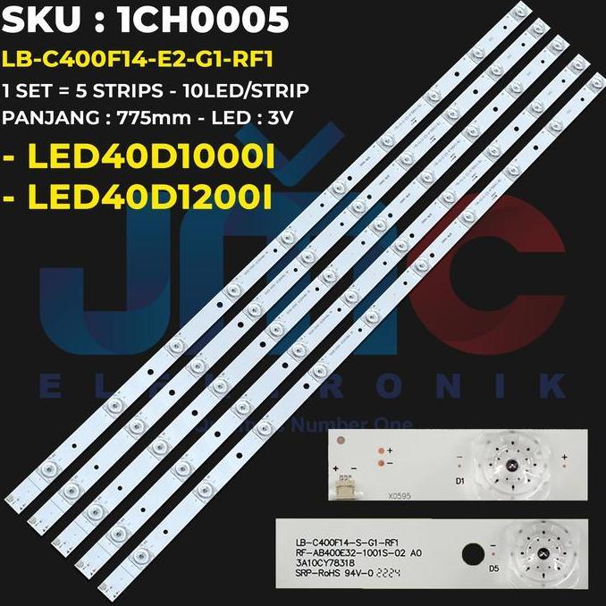 Backlight TV for 40 Inch LED40D1000 LED40D1200 40D1000 40D1200