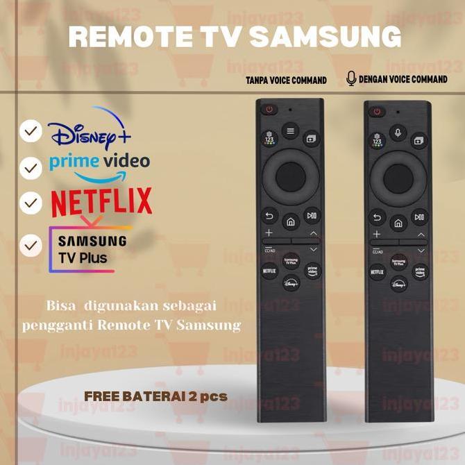 Remote Smart TV Samsung Voice / Non Voice