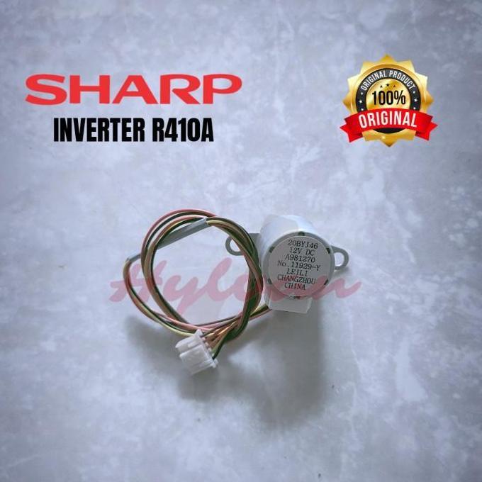 MOTOR SWING AC SHARP INVERTER AH-XP5NSY AH-XP7NSY AH-XP9NSY ORIGINAL TERBATAS