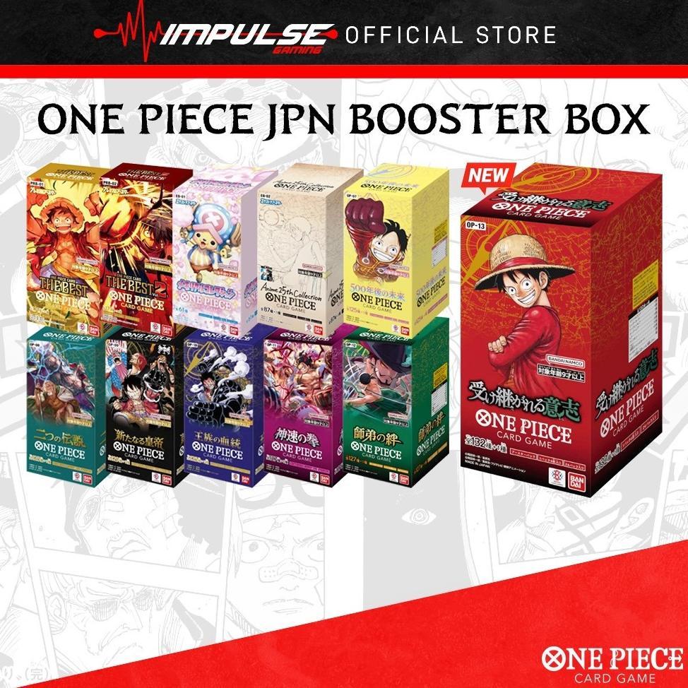 One Piece Tcg [Japan]: Booster Box: Prb02 / Eb02 / Op09 / Op10 / Op11 / Op12 / Op13 Carrying His