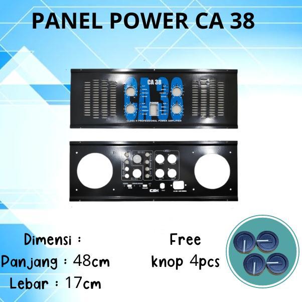 PLAT PANEL POWER AMPLIFIER CA 38 panel power ampli ca38 4ch