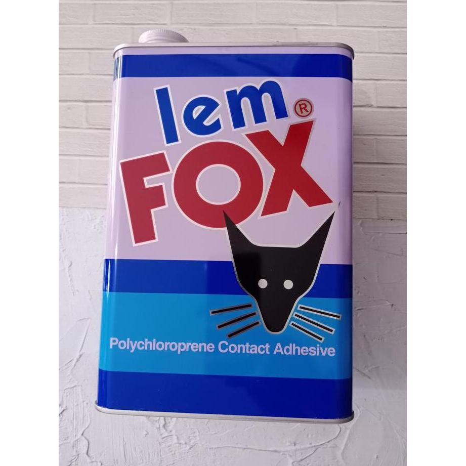 TERBARU - Lem Fox Biru / Lem Kuning Fox Galon