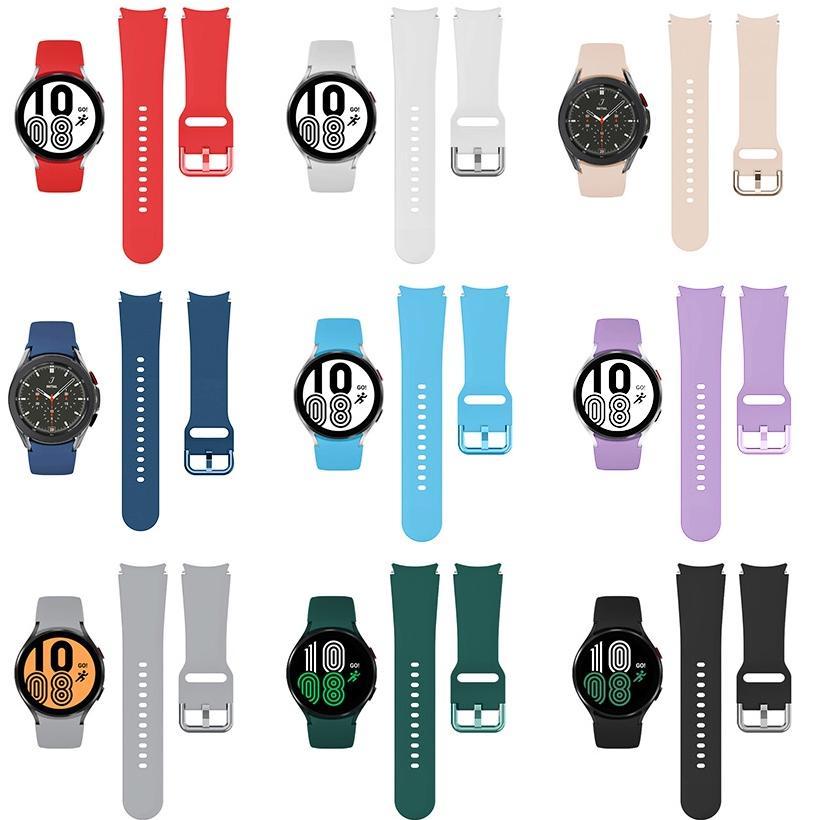 Strap Silicone Samsung Galaxy Watch 4/5 Classic 20mm Tali Strap Jam Samsung Galaxy Watch 5 Silicon T
