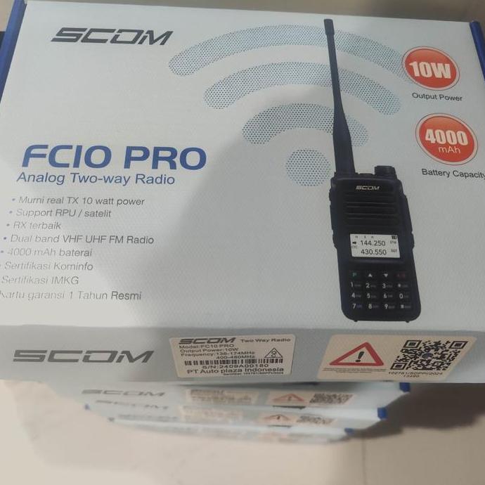 HT SCOM FC10 PRO HT FULL POWER 10 watt dual band