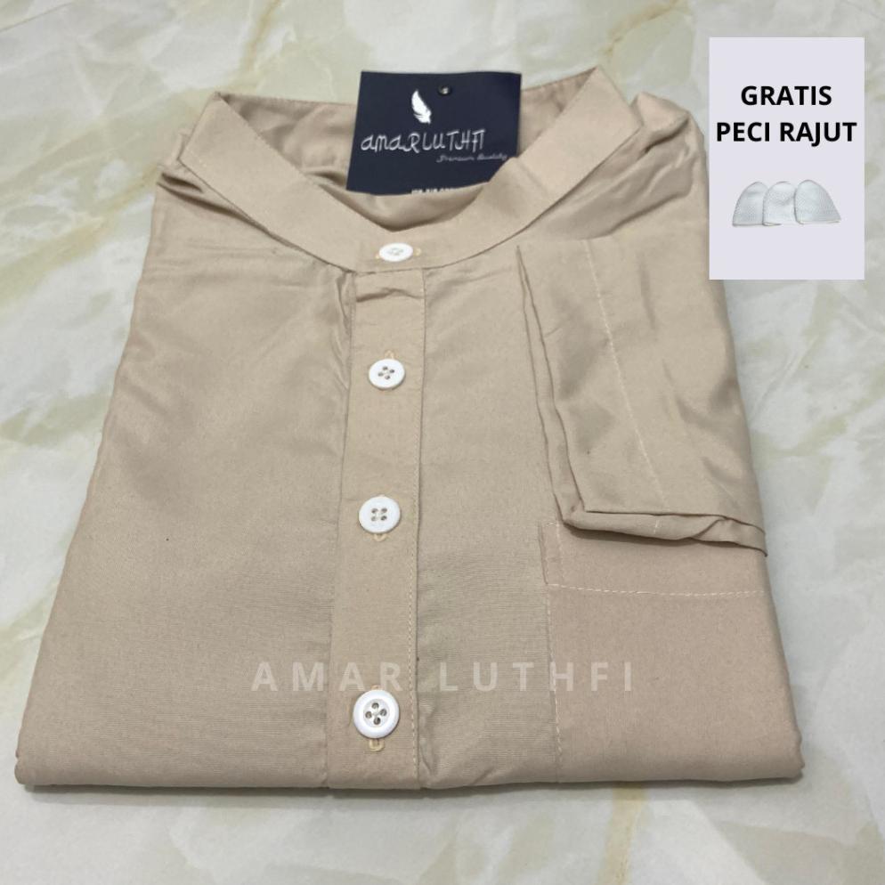 CUCI GUDANG [COD] JUBAH PRIA GAMIS PRIA DEWASA HITAM PUTIH WARNA POLOS MODEL THOBE SAUDI