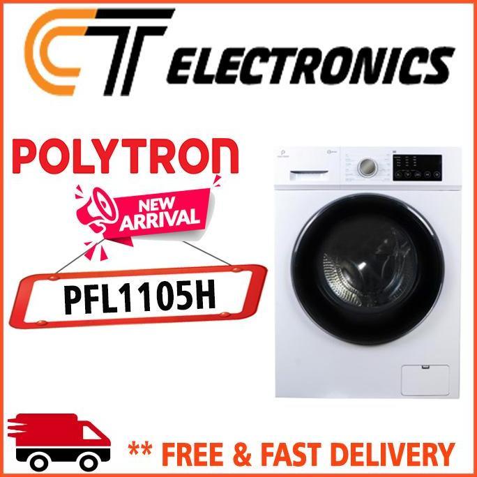 POLYTRON PFL1105H MESIN CUCI & DRYER 11 KG INVERTER PFL-1105H PFL1105