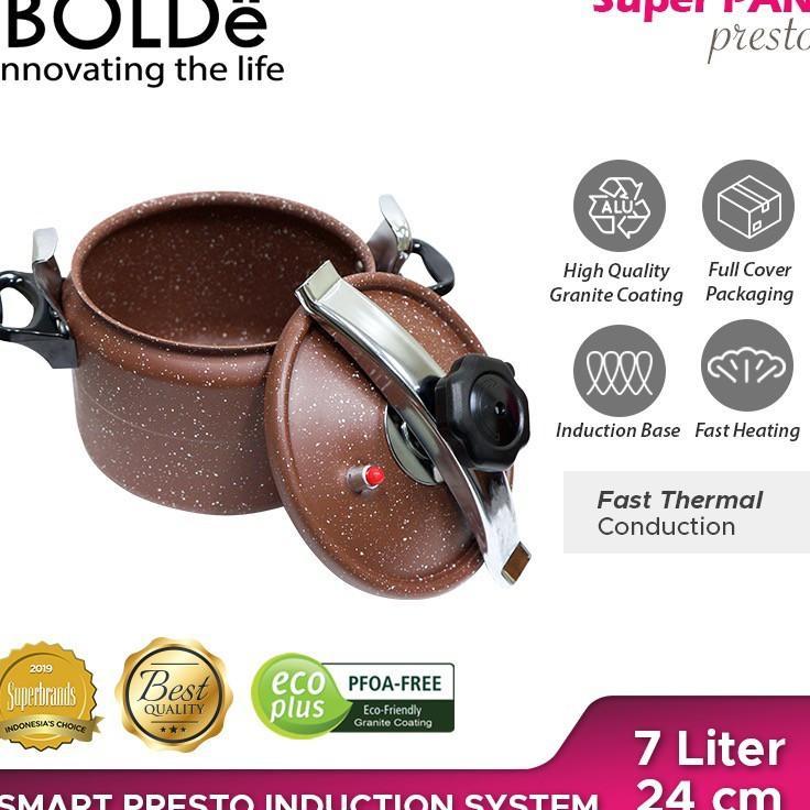 Panci Presto Original Bolde Bisa Kompor Induksi