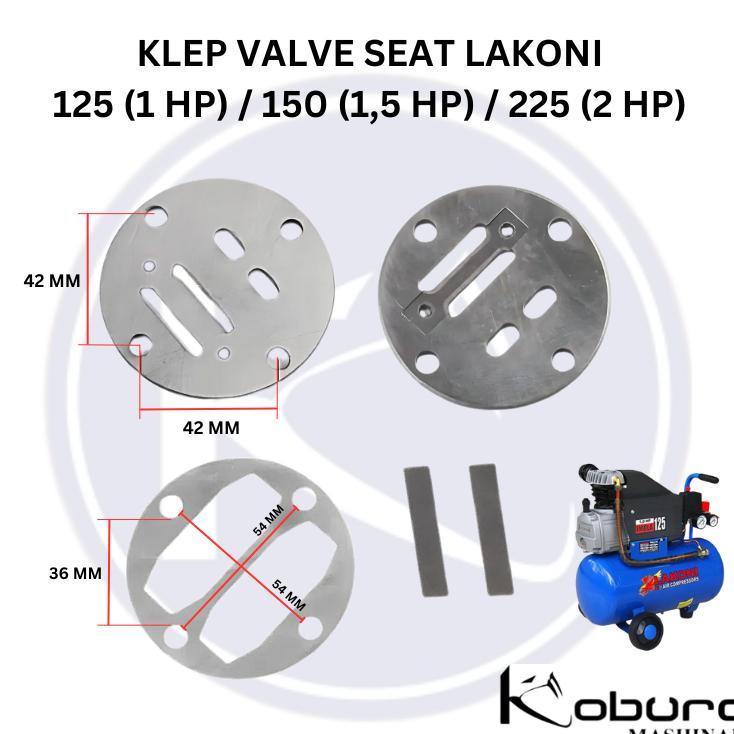 Klep Valve Assy Seat Kompresor Angin Lakoni Imola 125 150 225