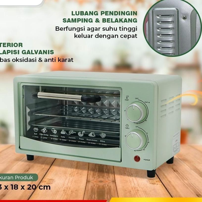 Oven Mini Listrik Votre V 120 Advance Kapasitas 12Liter