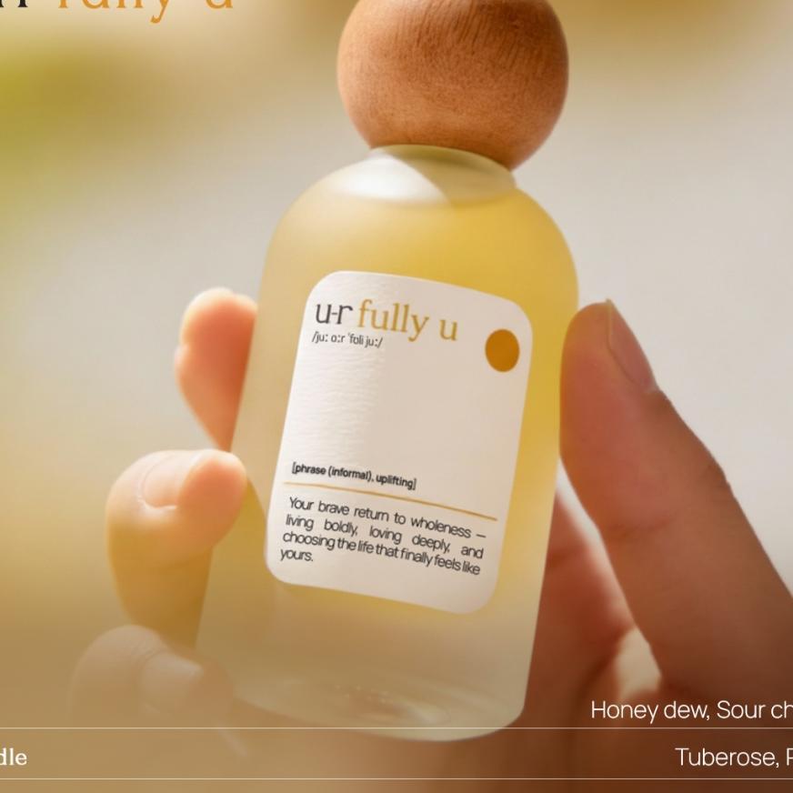 U-R Fully U Perfume Series 50Ml - Extrait De Parfum | Parfum Lokal, Wangi Tahan Lama, Unisex