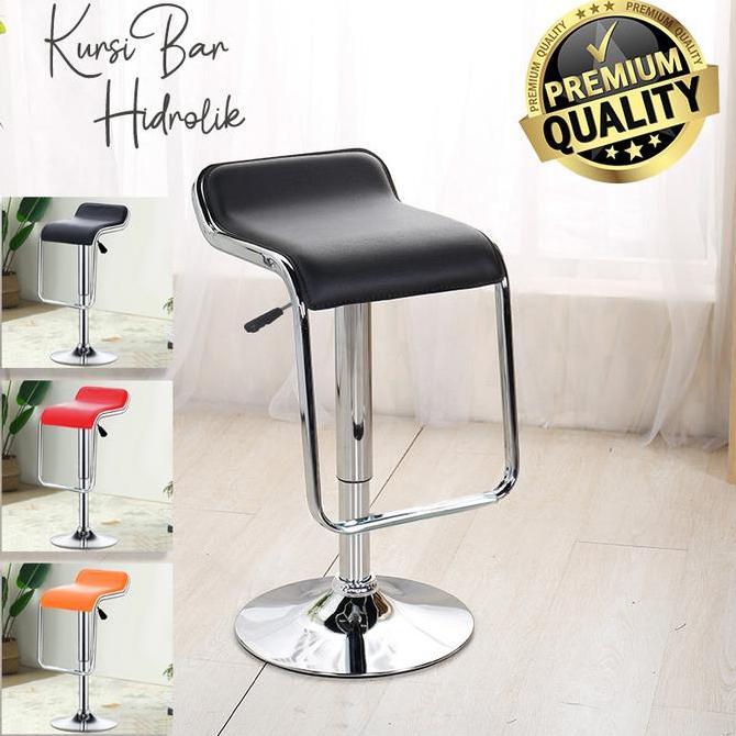 TERBARU - Kursi Hidrolik Barbershop Kursi Bar Minimalis Kursi Bar Hidrolik