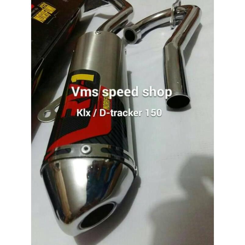 knalpot Norifumi Rv-1 tipe EVO kawasaki klx 150 / D-tracker 150