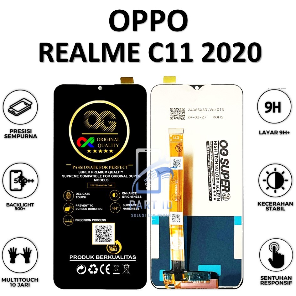 LCD TOUCHSCREEN REALME C11 2020 ORIGINAL 100%