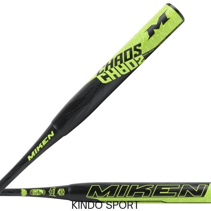 Tongkat pemukul softball slowpitch batting Miken All-Association XL Endload 14 Barrel ukuran 34/26 a