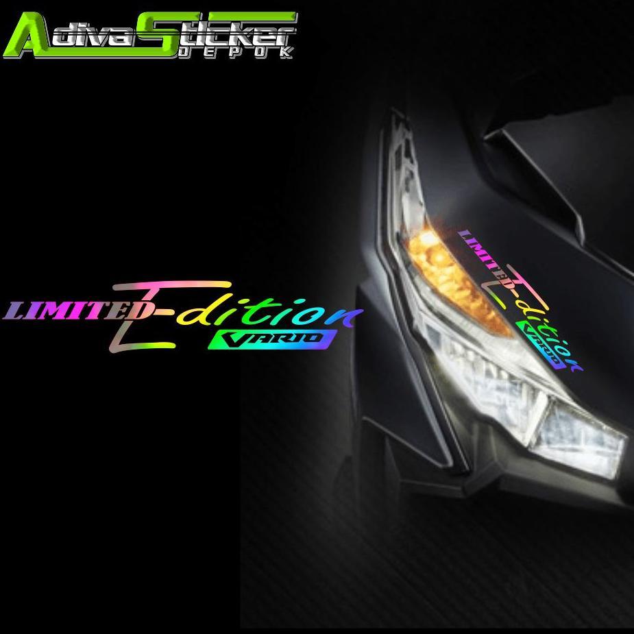 stiker limited edition vario