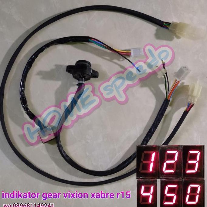 Indikator Gear Vixion New Nvl Nva Anv