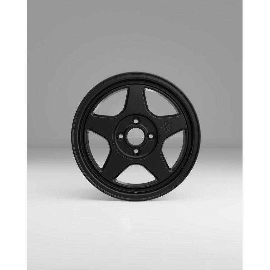 OK VELG MOBIL TURBO BASTARD 16X7.0 4X100 ET.38 73.1 BLACK //