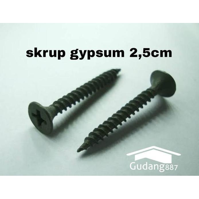 Skrup Gypsum / Screw Gypsum 6x1 inch / Skrup Papan 1000 pcs