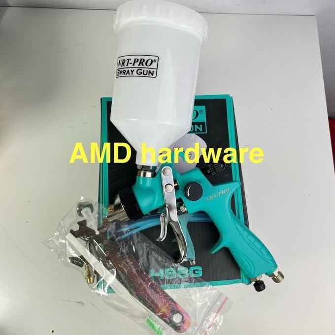 New- Spray Gun Hvlp Shogun H88G 600Ml Lippro Low Pressure Original Stainless Steel Semprotan Cat Spe