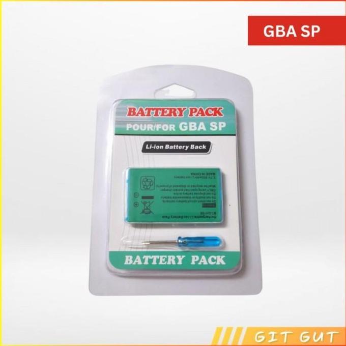 Game Boy Advance Gameboy GBA SP Replacement Battery Baterai Pengganti