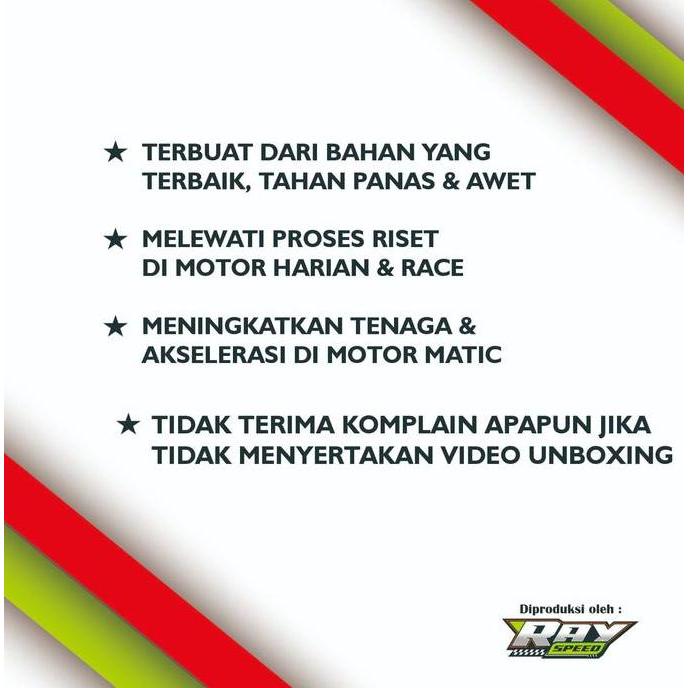 PAKET LENGKAP UPGRADE CVT KIRIAN HONDA BEAT FI RAYSPEED
