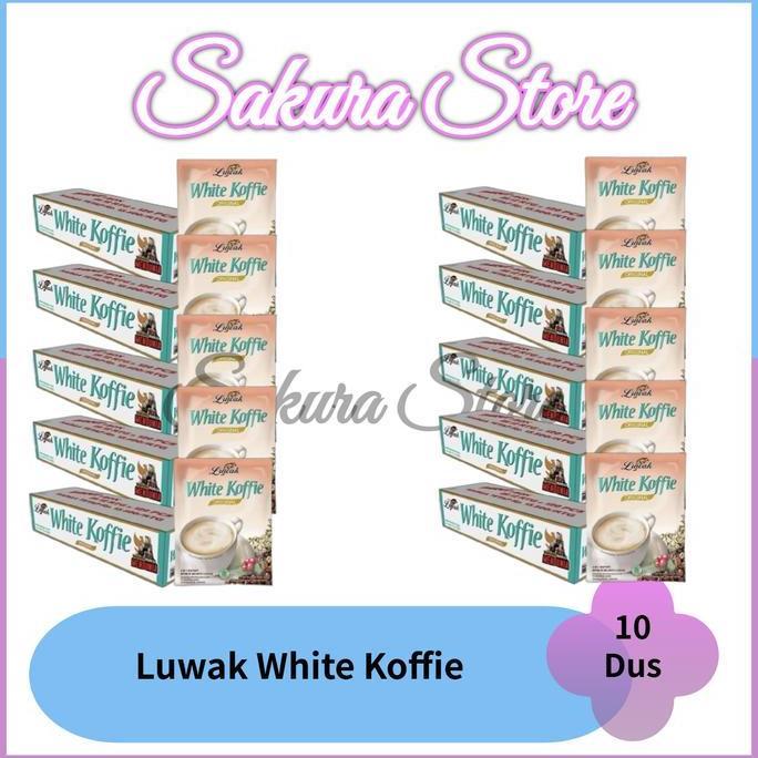 Pije- Sakura Okt - 10 Dus Kapal Api Mix // Abc Susu // Luk White Koffie // Good Day Cappuccino // Go