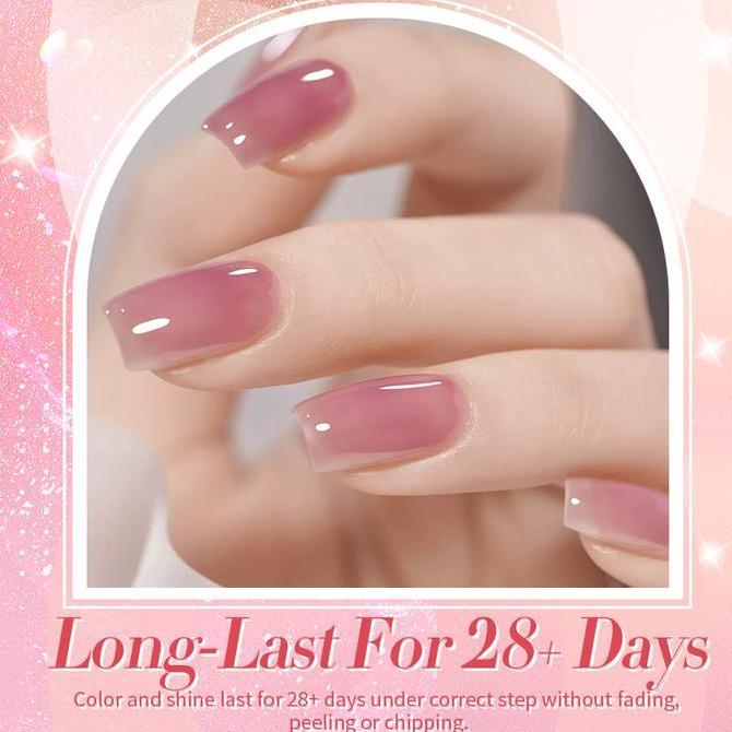 Nail- Bpomborn Pretty Cat Eye Gel Nail Polish Set Gel Kutek Nail Art Gel Polish Set 10Ml Jelly Nail 