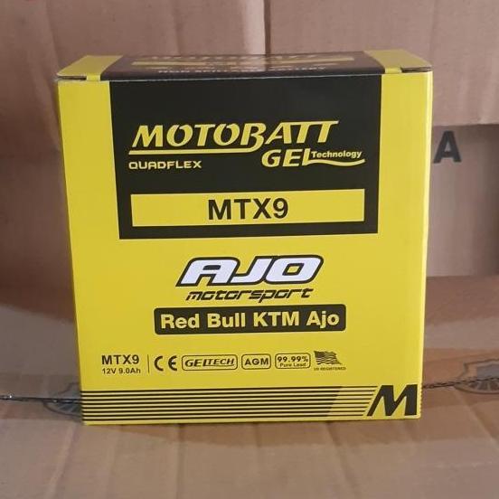 AKI MOTOR SUZUKI THUNDER 125, THUNDER 250 MOTOBATT MTX9 AKI KERING BEST SELLER