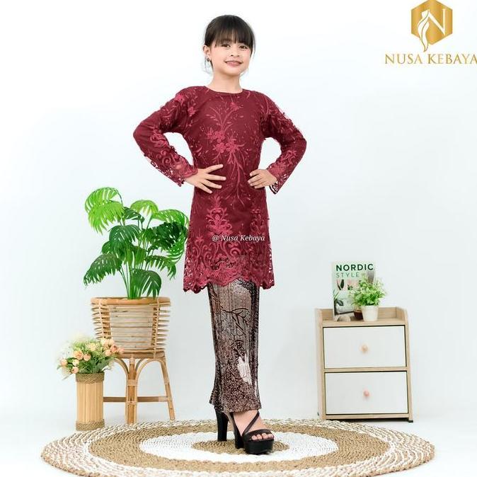 Nusa Kebaya Setelan Kebaya Anak Modern Kebaya Anak Tanggung Kebaya Pesta Anak Kebaya Anak Kebaya Tun