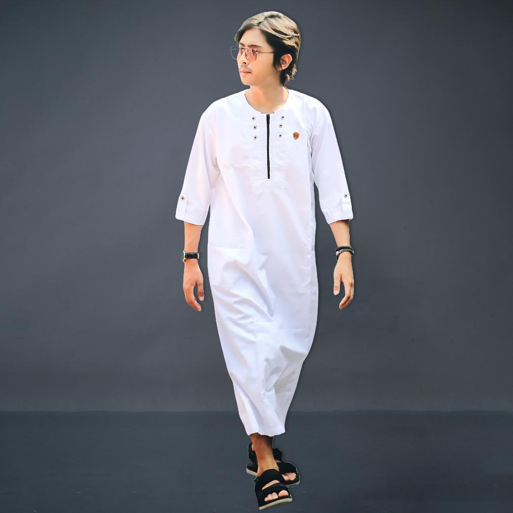 LIMITED KAWAN MUSLIM - JUBAH PRIA DEWASA/GAMIS PRIA DEWASA/JUBAH GAMIS PRIA KAWAN MUSLIM BAHAN KATUN