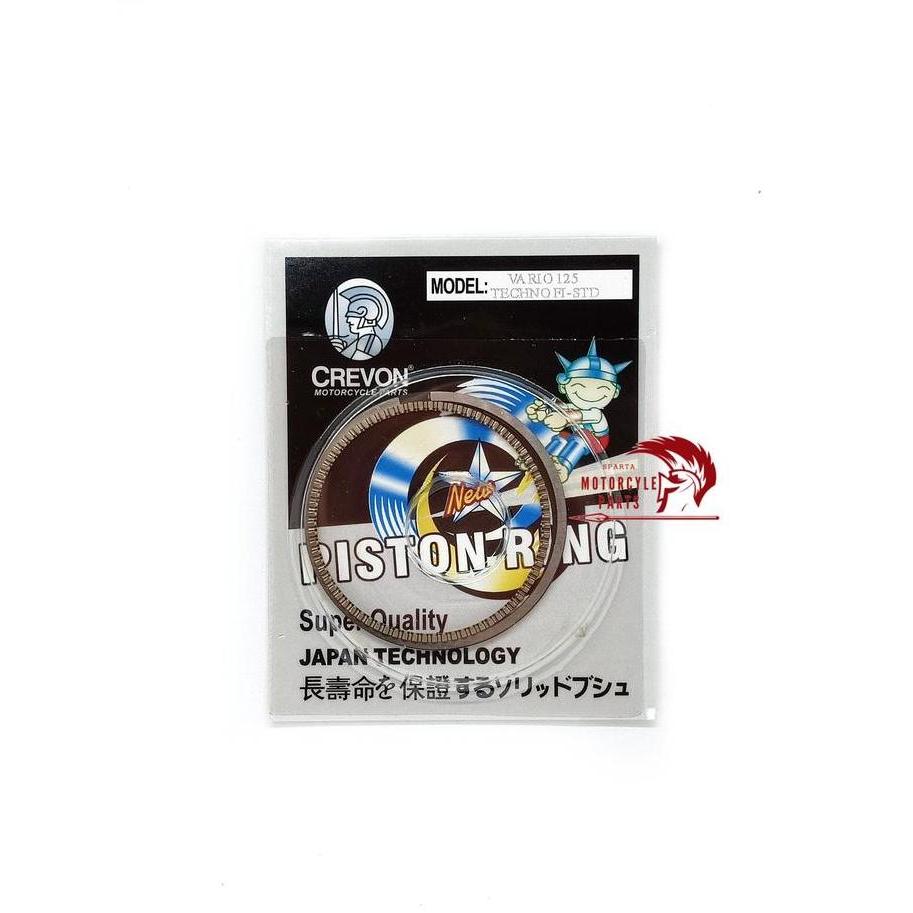 Ring Seher Ring Piston Crevon Vario 125 Techno