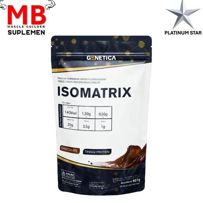 Mento- Isomatrix Genetica 2 Lbs Whey Protein Isolate Iso Matrix 2Lbs 2Lb 5 Lb Evolene Isolene Provus