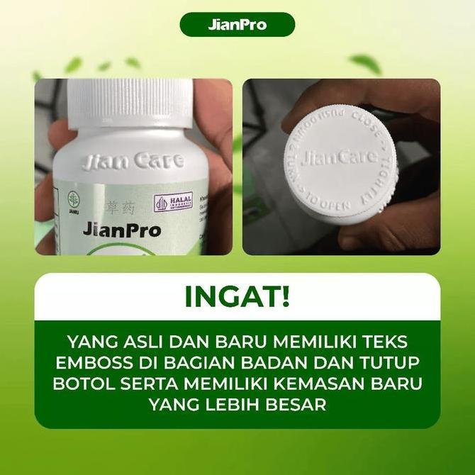 Mento- Jian Care Jianpro Herbal 60 Kapsul Bpom