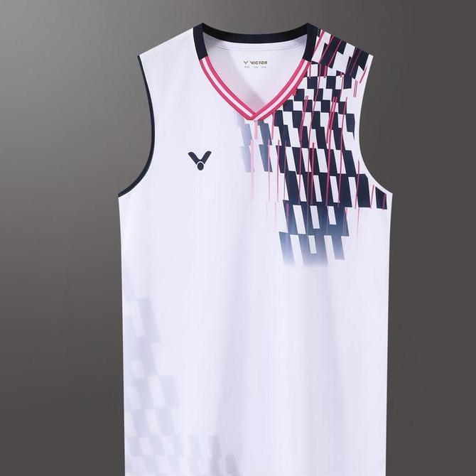Ready V846A Baju Badminton Victory Timnas Indonesia Grade Import