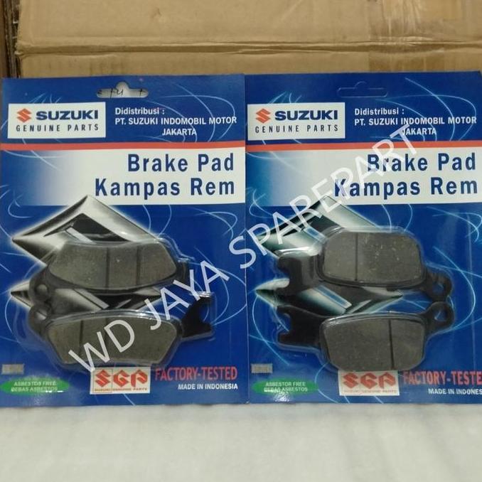 Kampas Rem Set Depan Belakang Satria Fu Injeksi Satria Fu Fi