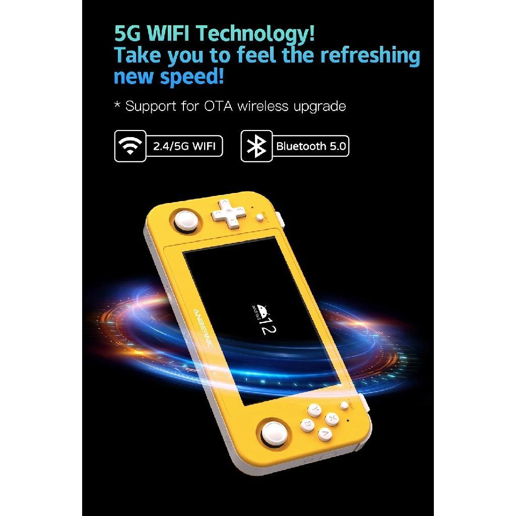Anbernic Rg505 - Dual Mode Emulator Retro Game Handheld Console - Game Konsol Tangan Terbaru Dari An