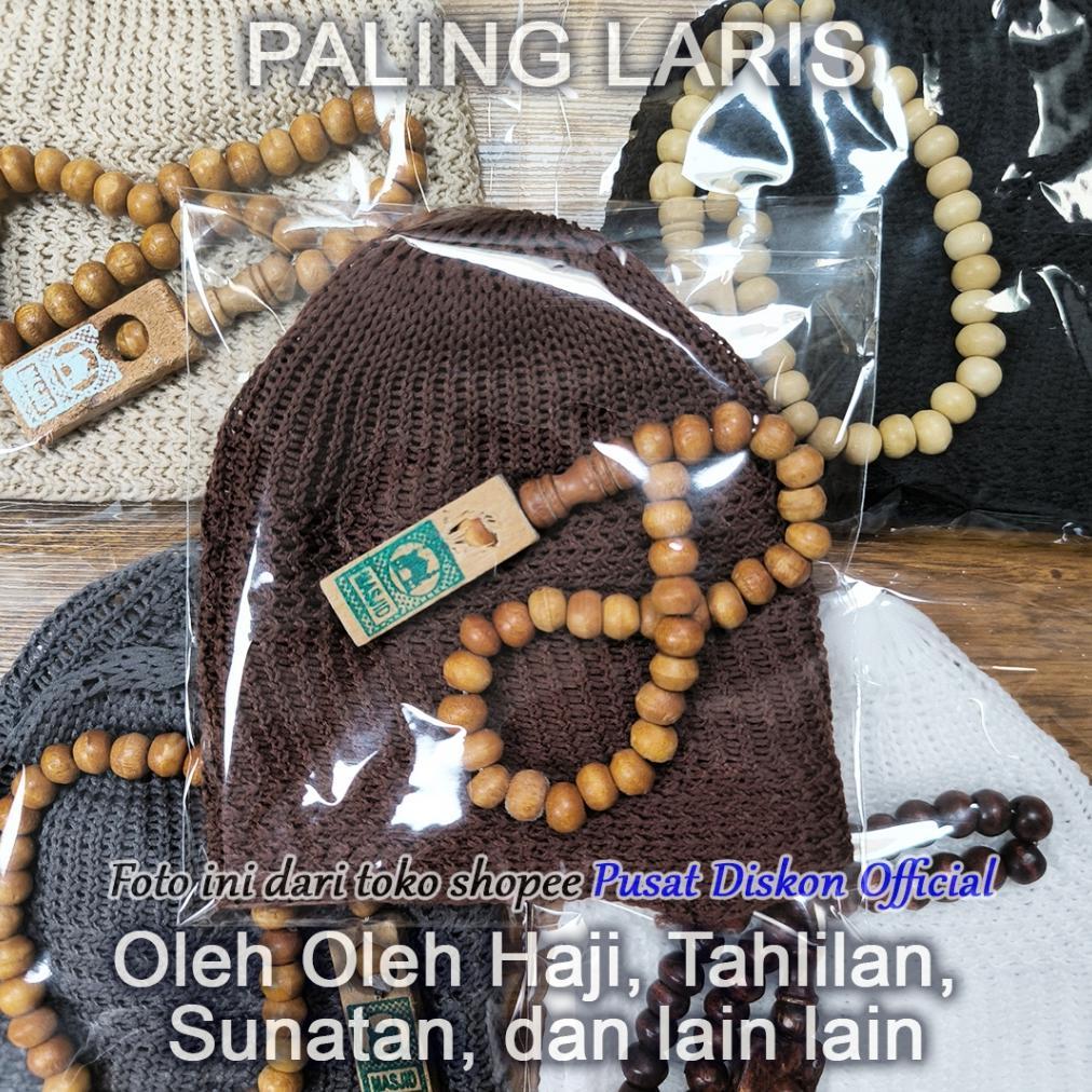 Favorit Oleh Oleh Umroh Haji Peci Songkok Kopiah Rajut Polos Peci Putih Peci Polos Songkok Putih Son