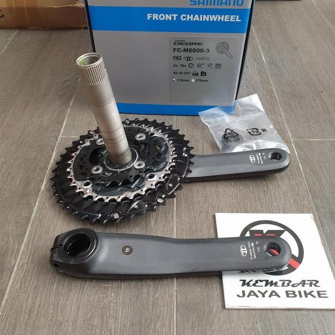 Crank Shimano Deore M6000 3sp 40T Triple Speed