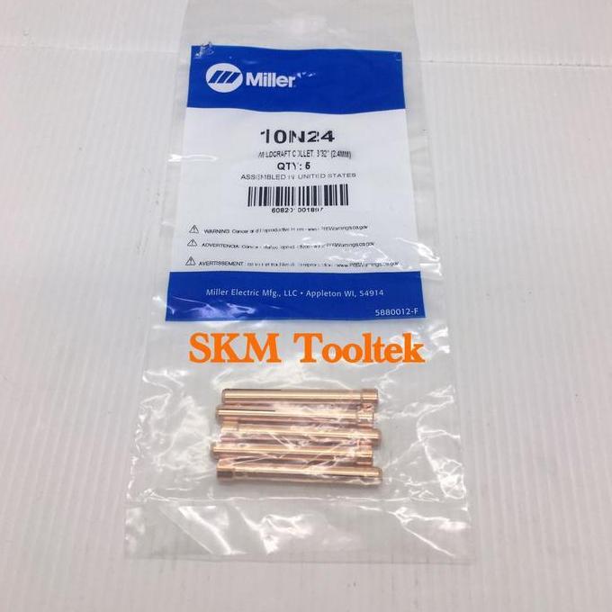 Collet Tig Torch Weldcraft Miller 2,4MM 10N24