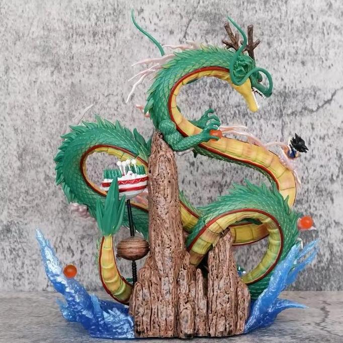 Action figure dragon ball Naga shenlong diorama