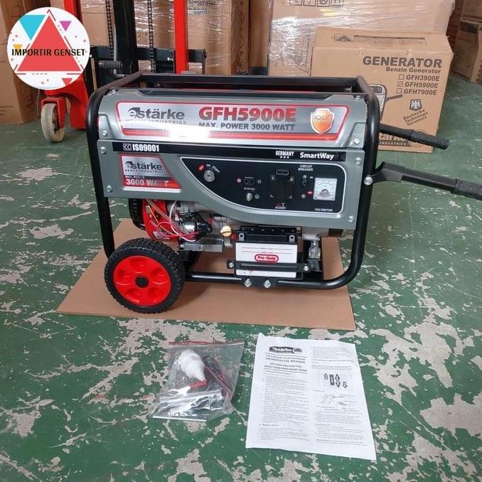 Genset Open 3000 Watt Starke Gfh5900E